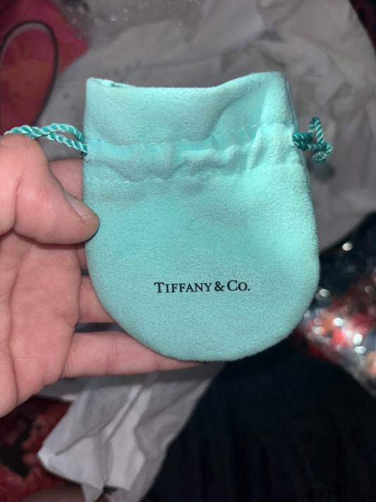 Tiffany and Co. heart pennant necklace